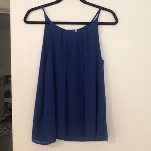 Xi pleated top blouse